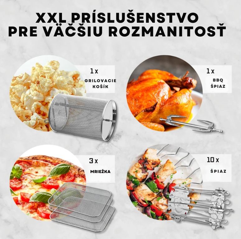 GourmetMaxx Teplovzdušná rúra 16409 (6)